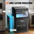 VEVOR 70 Lb. Daily Production Cube Clear Ice Freestanding Ice Maker