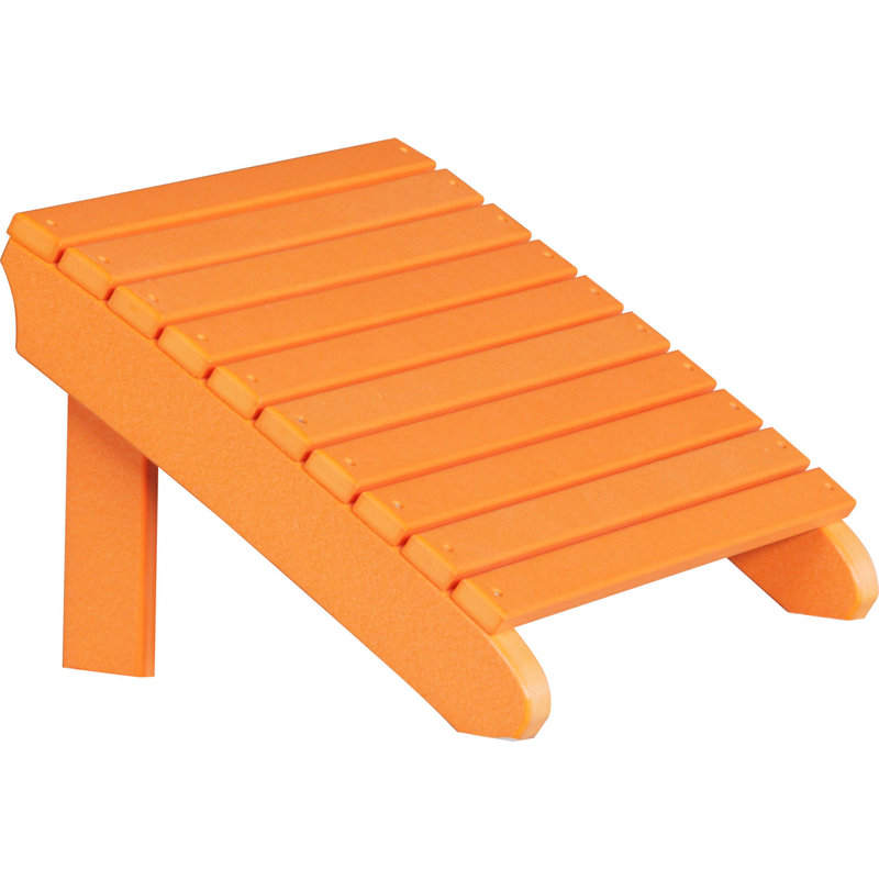 Repose-pieds adirondack en plastique deluxe Bowmans, Orange