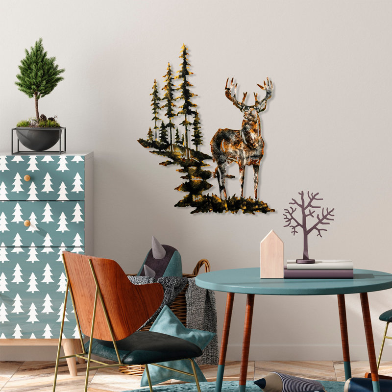 Décoration murale en métal