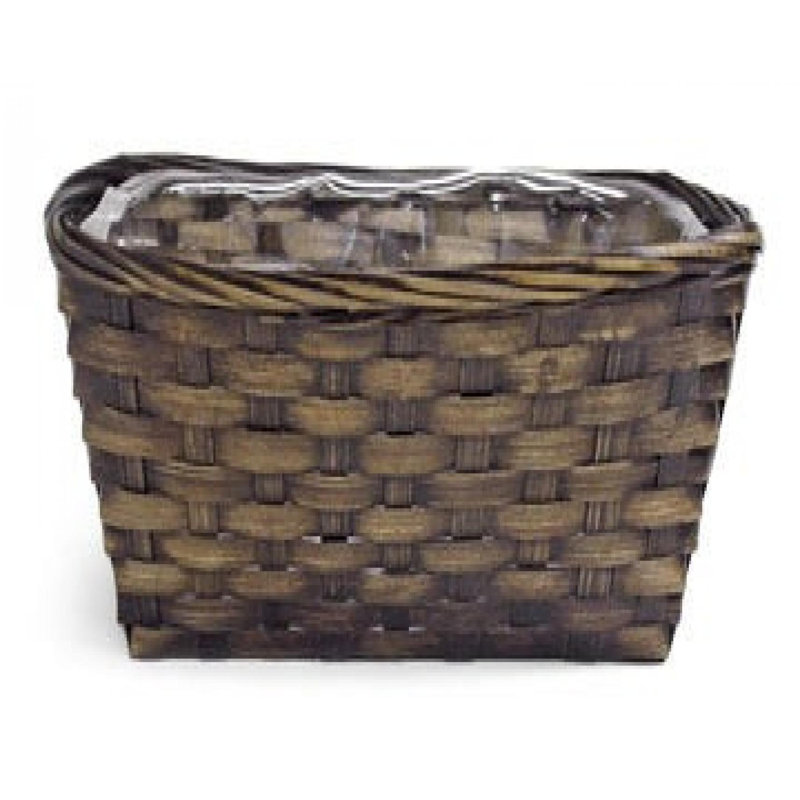 Panier à vigne tissé, Brun
