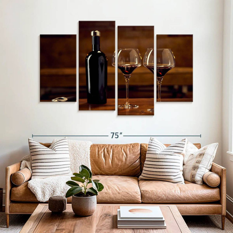 Yarlin Red Wine Drinking, 27" H x 43" W