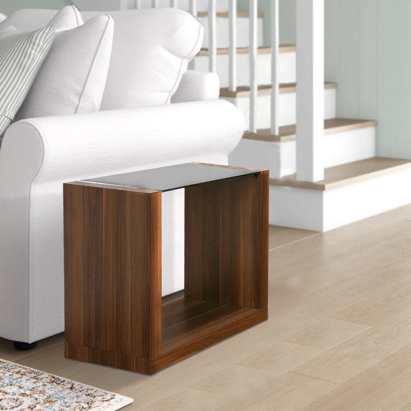 Table de bout avec rangement Seniqua
