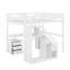 Lit mezzanine double avec tiroirs, bureau et bande lumineuse-2055246847