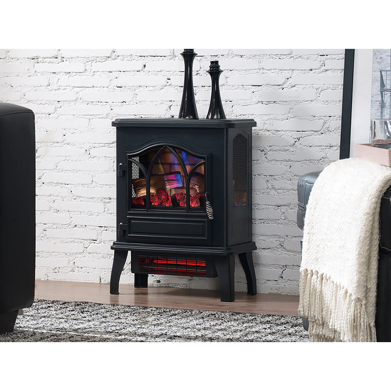 Foyer électrique à infrarouge noir Duraflame 3D