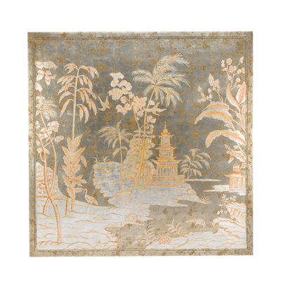 Chinoiserie Center Painting