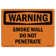 SignMission Warning Sign | Wayfair