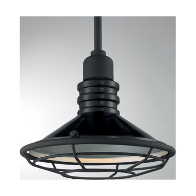 Luminaire suspendu conique unique à 1 lumière Parkdale