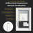 LED Bathroom Mirror with Lights, Backlit & Front Lit, Lighted Wall Mirrors for Bathroom Vanity, Touch Screen Dimmable, Anti-Fog, Memory Function, HD Tempered Glass, Shatter-Proof, ETL Listed-1329213782-1337249978