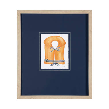 Gracie Oaks Clothesline Clip Framed On Paper Print