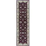 Hand-Knotted High-Quality Red Area Rug