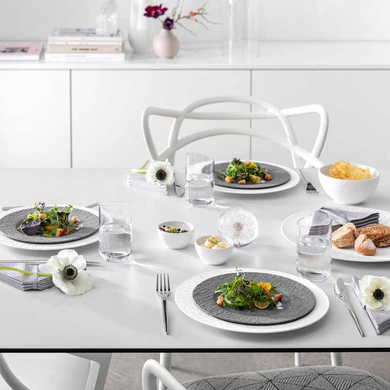 Villeroy & Boch Manufacture Rock 2 oz Condiment Server, White
