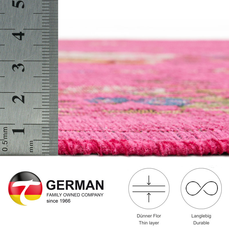 Flomi Florence Oriental Area Rug, Rectangle 60 x 90cm