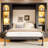 Murphy Bed With Drawers And Led-1772978852