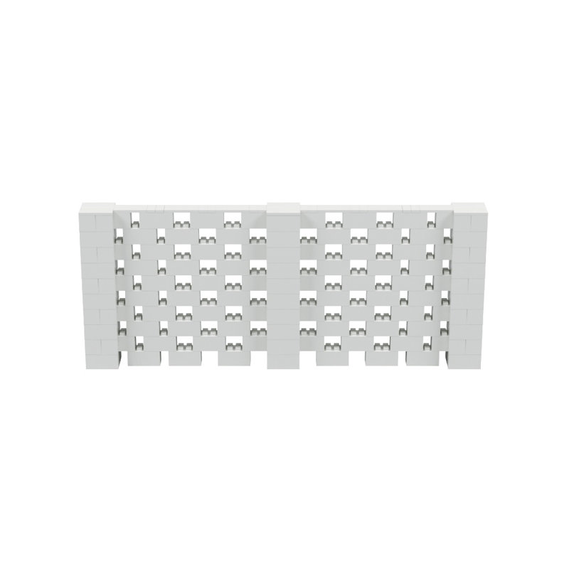 Ensemble mural Everblock, Gris clair, H 60 po x l 144 po x P 12 po