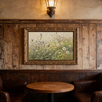 Wildflower Meadow(2)Ornate Vintage Wall Frame – Decorative Gold Frame for Art.