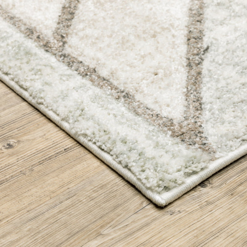 Geometric Rug, Runner 1'10" x 7'6"