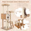 Pitre 157cm H Cat Tree