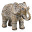 Statue éléphant en résine 4,3 pouces Boho