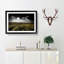Full Moon over Germany - Picture Frame Graphic Art Print-55723922-55723921