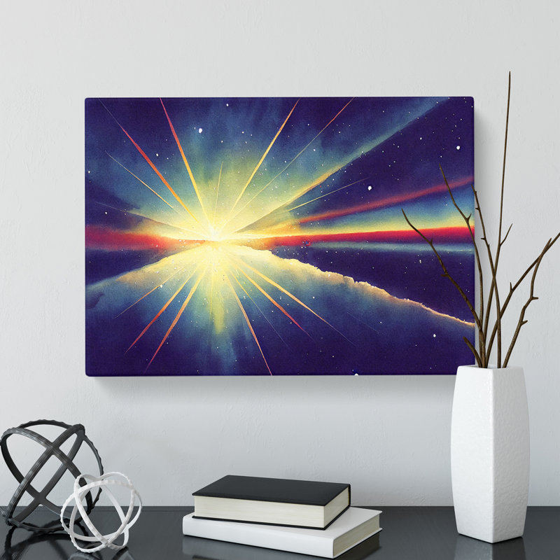 Shooting Star Vol.2 - Wrapped Canvas, 50cm H x 76cm W x 3cm D
