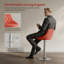 Swivel Upholstered Adjustable Height Counter Stool-61655926-134966911