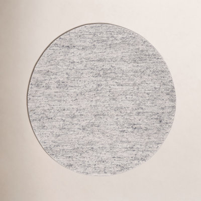 Elle Handmade Light Grey / Ivory Rug