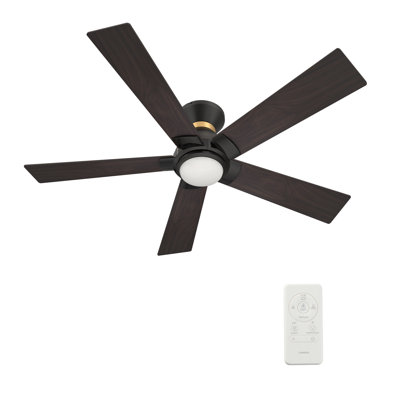 Aspen 52'' Smart Ceiling Fan With Remote, Light Kit Included, Works With Google Assistant And Amazon Alexa,Siri Shortcut.