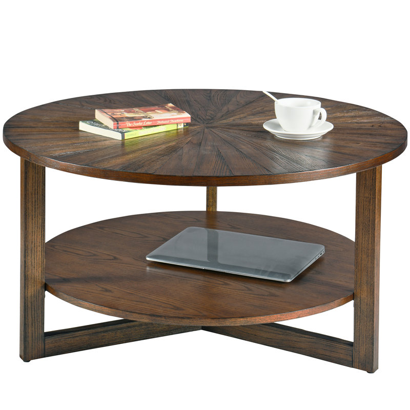 Khodie Single Coffee Table, Brown