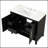 36"MDF Frame Bathroom Vanity With Sink