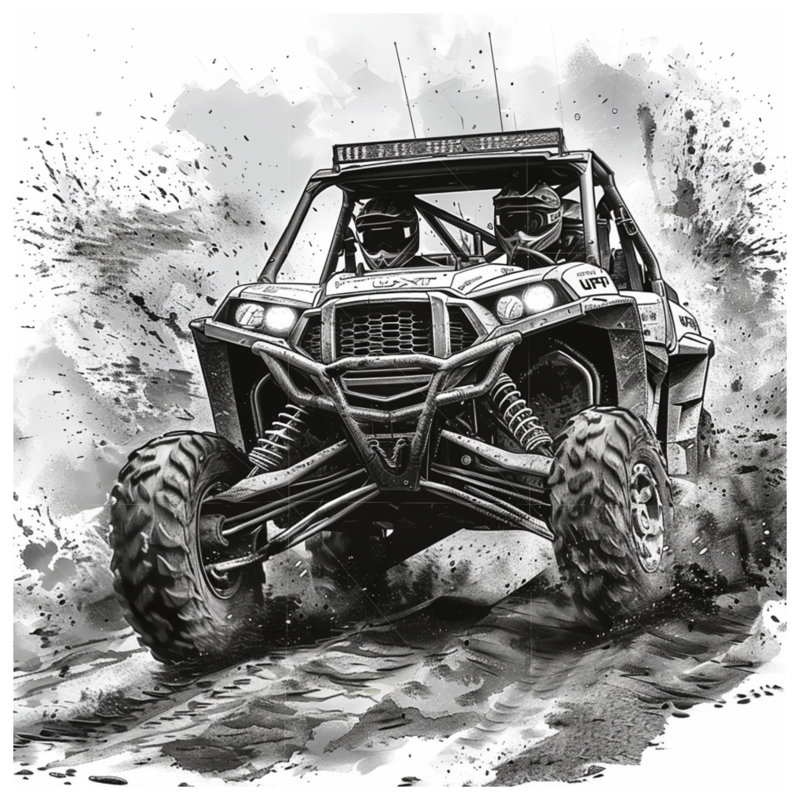 Housse de couette pour véhicule ATV, Grand lit