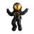 Black/Gold