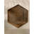 Dailey 3 Piece Hexagon Paulownia Solid Wood Floating Shelf
