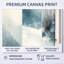 «White Grey Nolan II - White Serene», reproduction d'art sur toile encadrée-1560084312-1560084390