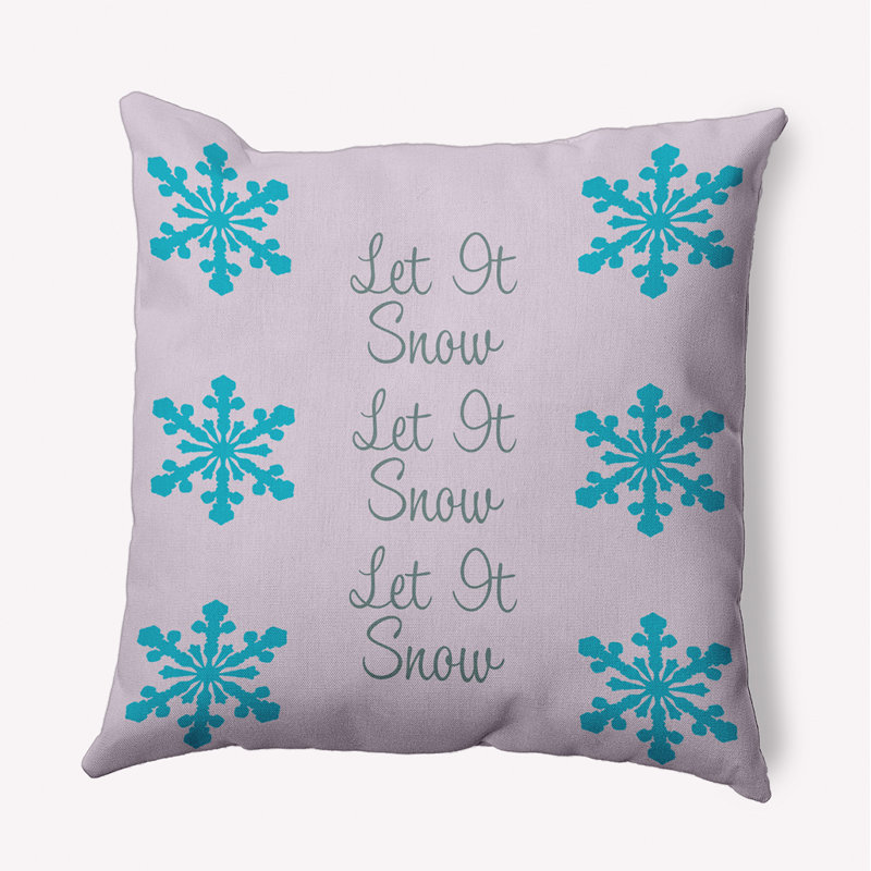 Reversible Throw Pillow, 18" x 18", Square