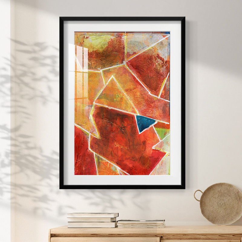 Primaire, impression encadrée, H 25,5 po x l 17,5 po, Noir