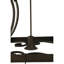 2 Light Pot Rack