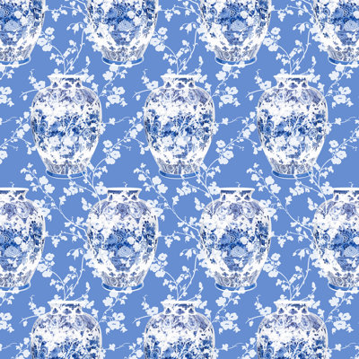 Tissu filagree Royal Delft
