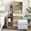 Dressing Table With Cabinet 80X35x132 Cm-1438823289