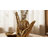 Crislyn Decorative Stoneware Ceramic Hand Sculpture with Shaka Gesture Silhouette Contemporary Abstract Accent Art Figurine Modern Handcrafted Display Object-326839160