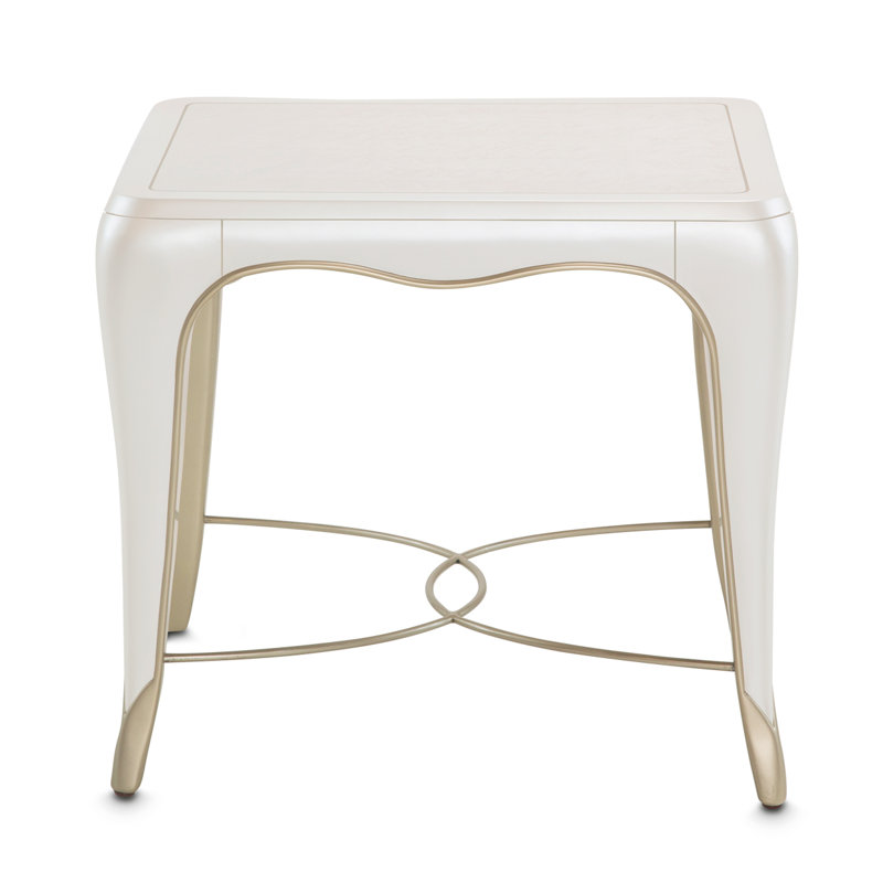 London Place Solid Wood End Table