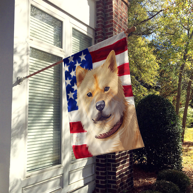 Polyester à 2 côtés 28 x 40 po drapeau maison, Hokkaido