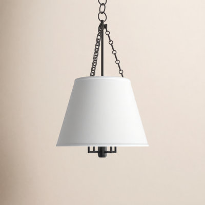 Trejuan 4 Light Faux Silk Pendant