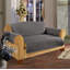 Protecteur de mobilier en microfibre réversible pour canapé avec sangles-24583803-129679225