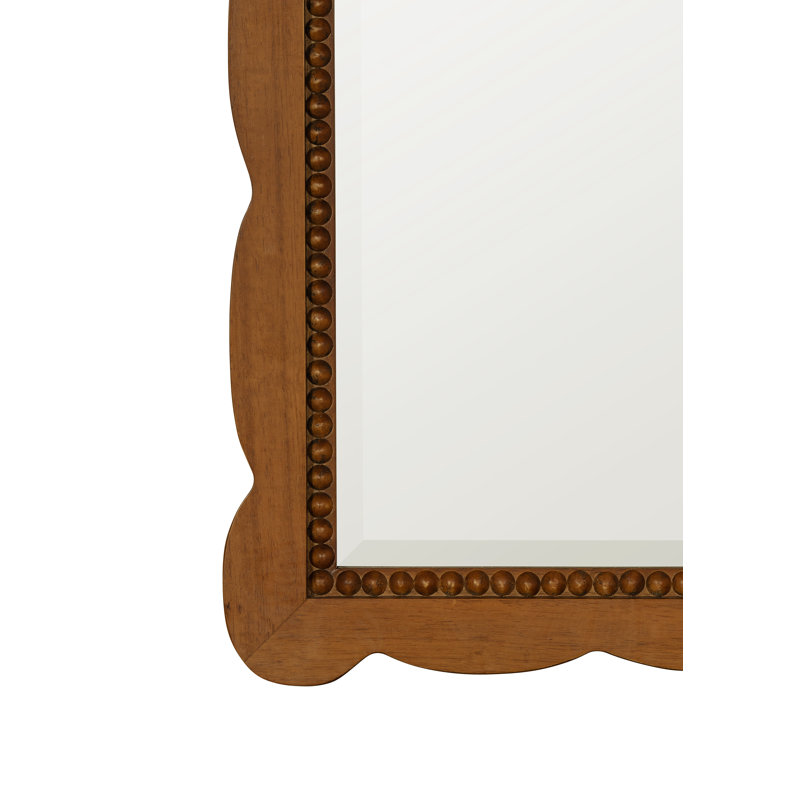 Rectangle Solid Wood Wall Mirror