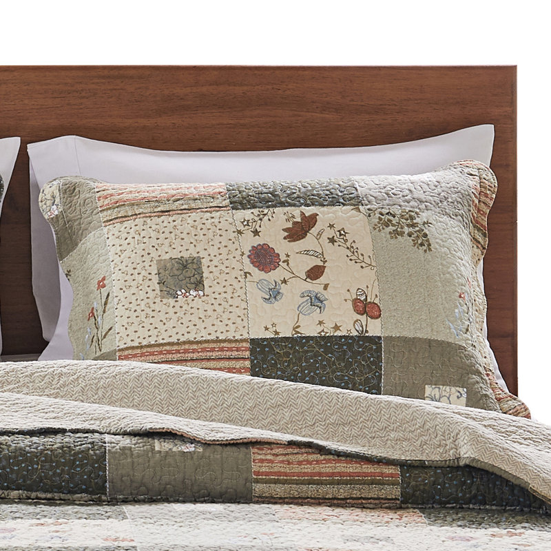 Sedona Patchwork Print King sham