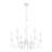 Parra Textured White 6 Light Chandelier-123222958