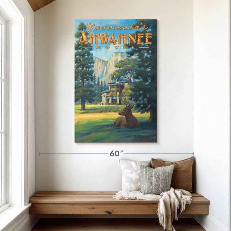 Alvord Ahwahnee Hotel, H 48 po x l 32 po