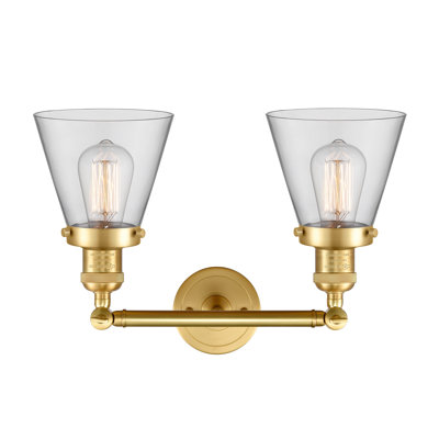 Cone 2 Light Tiltable Bath Vanity Light