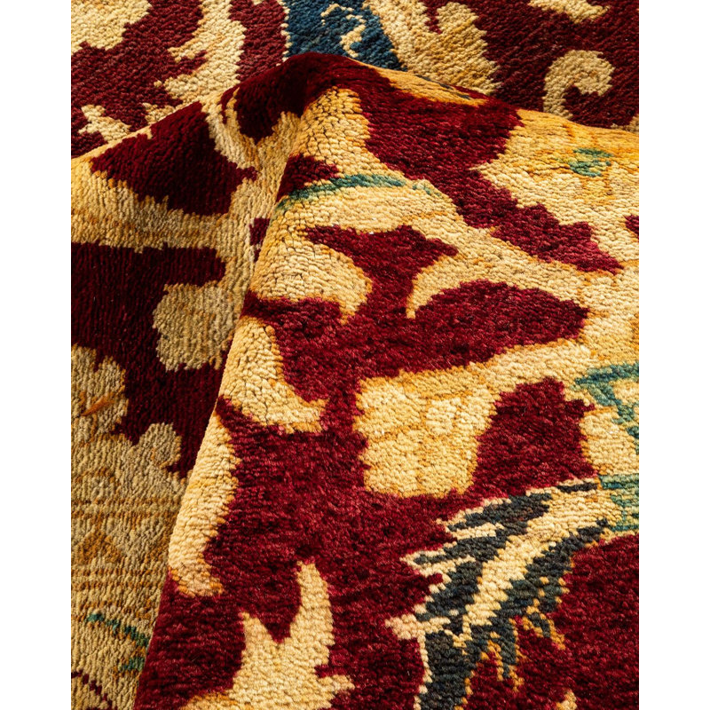 Ottoman One-of-a-Kind 8'10" x 12' Hand Knotted Area Rug