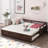 Space-Saving Extending Daybed with Pull-Out Trundle